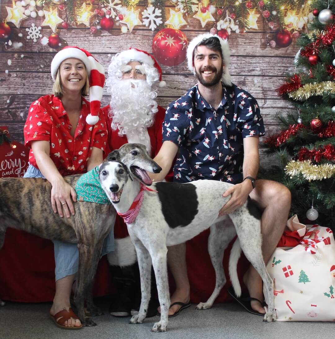 Tyler and Lexi Santa Community